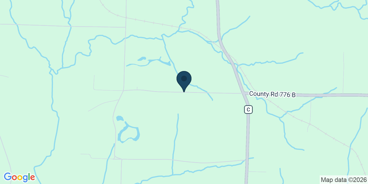 Map showing Bevier, Macon County, MO