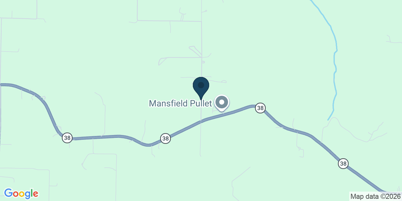 Map showing Marshfield, Webster County, MO