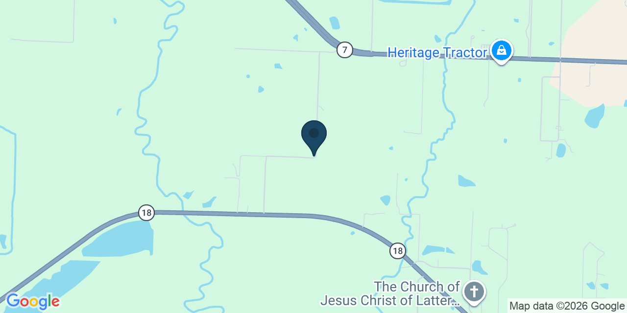 Map showing Henry County, MO