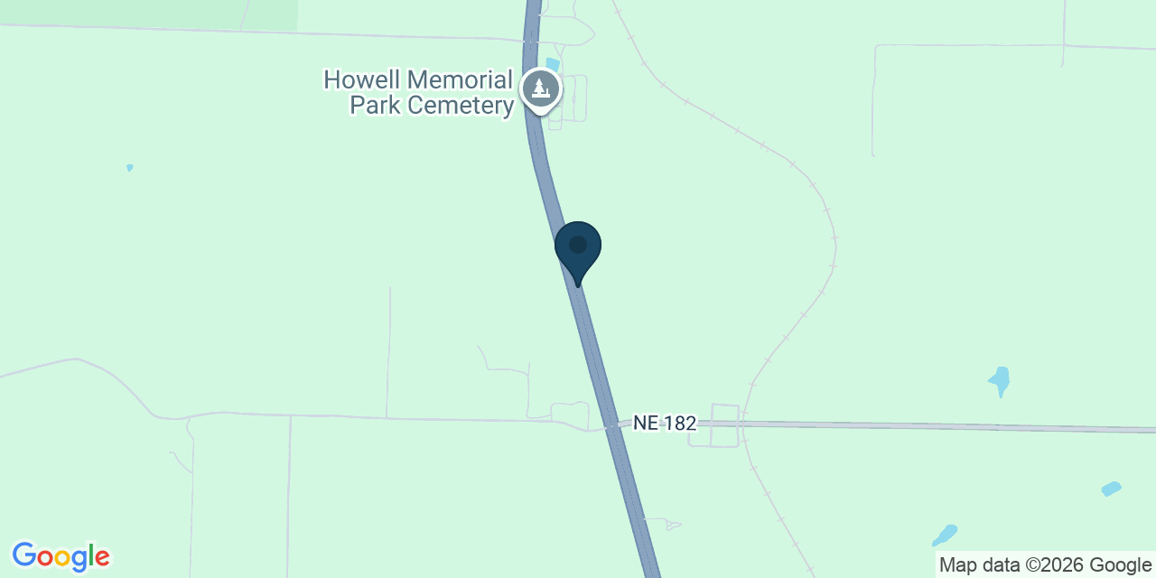 Map showing West Plains, Howell County, MO