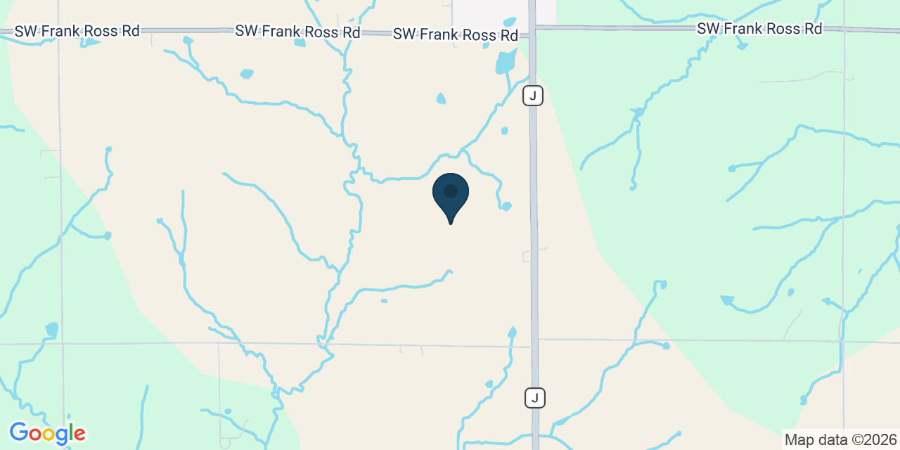 Map showing Union Star, Dekalb County, MO