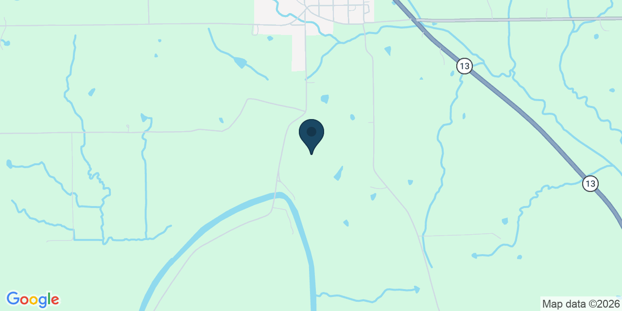 Map showing Jamesport, Daviess County, MO