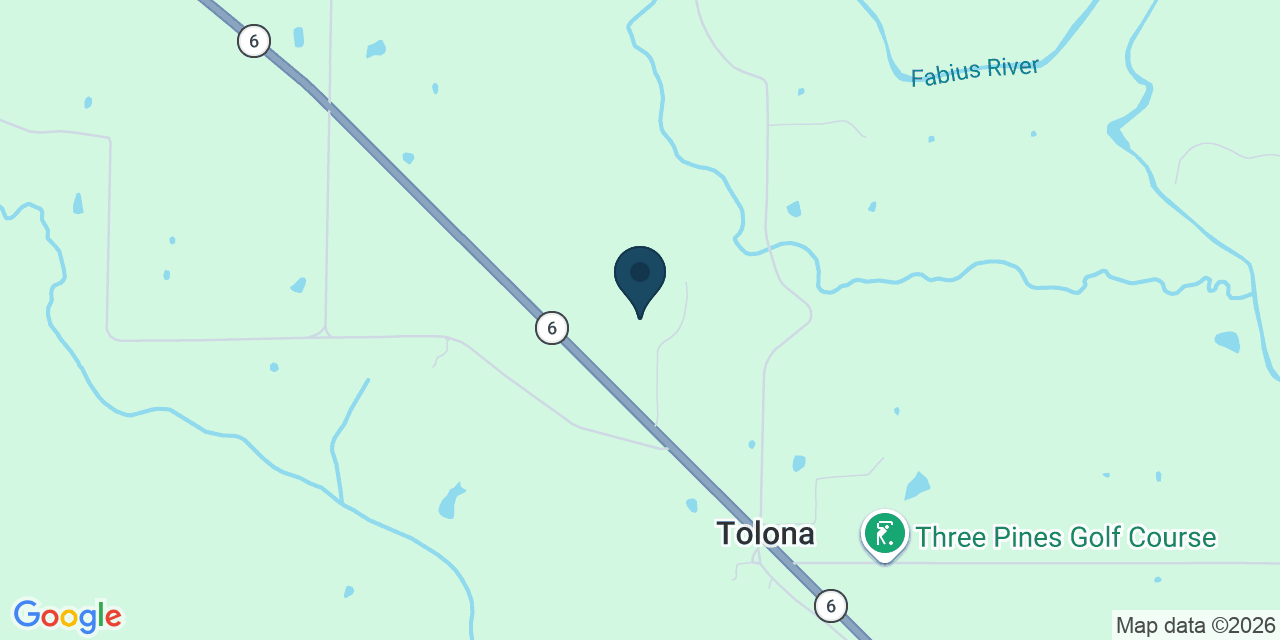 Map showing La Belle, Lewis County, MO