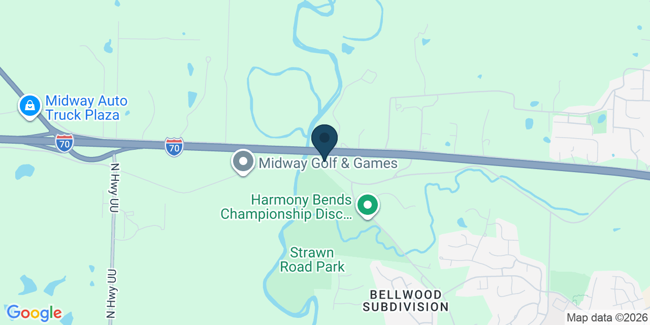 Map showing Boone County, MO