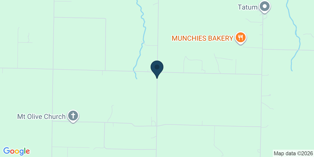 Map showing Buffalo, Dallas County, MO