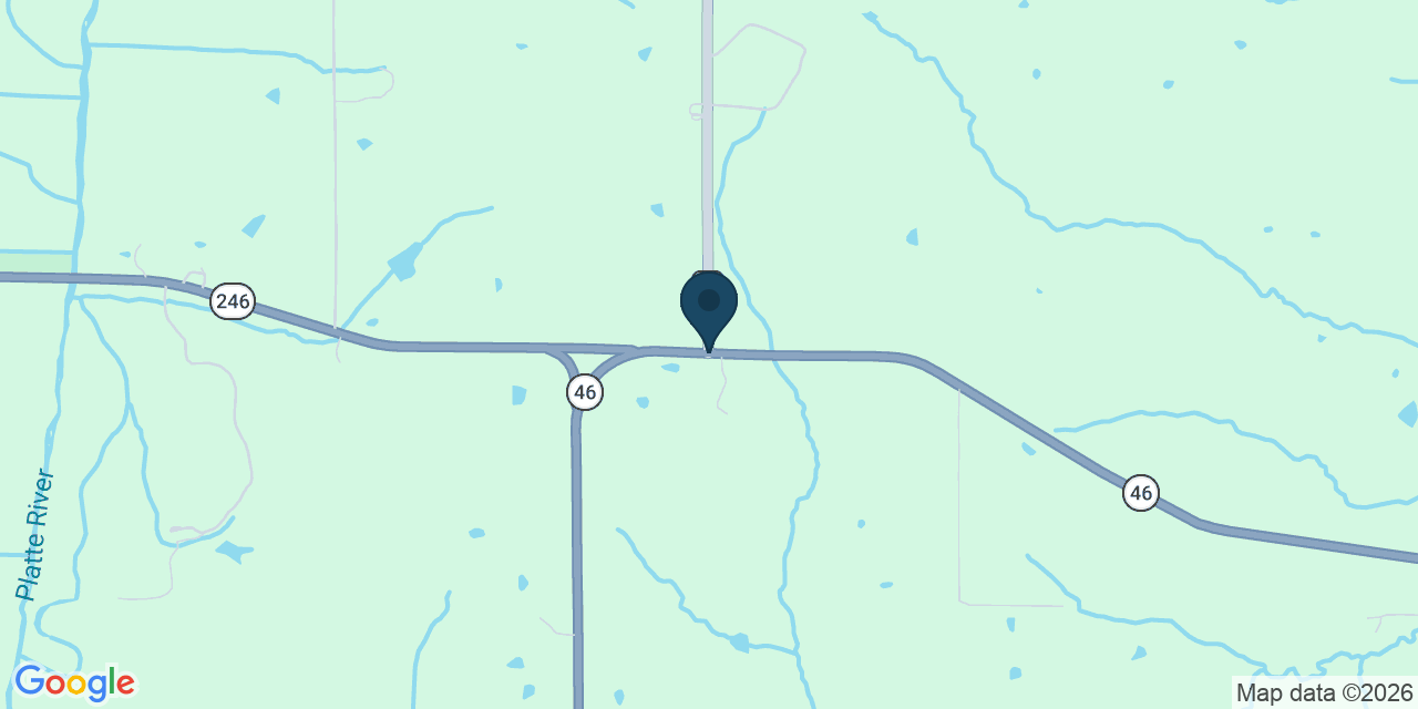 Map showing Sheridan, Worth County, MO
