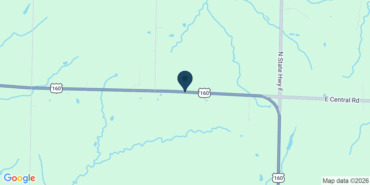 Map showing Lamar, Barton County, MO