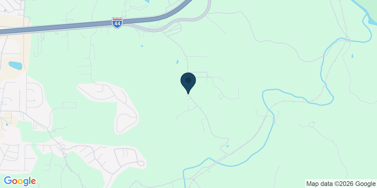 Map showing Pulaski County, MO