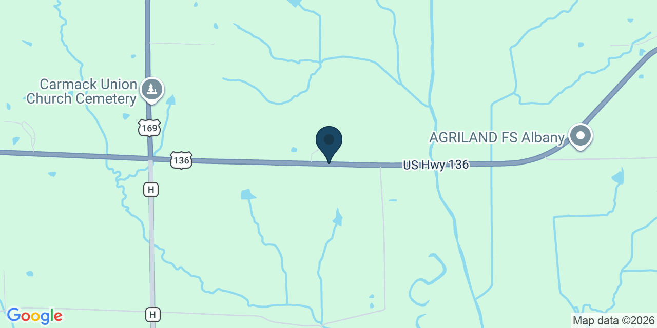 Map showing Stanberry, Gentry County, MO