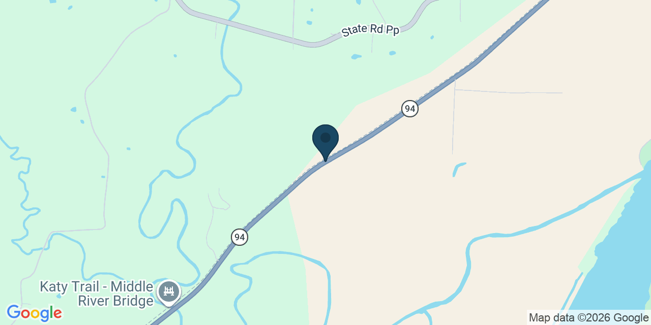 Map showing Callaway County, MO