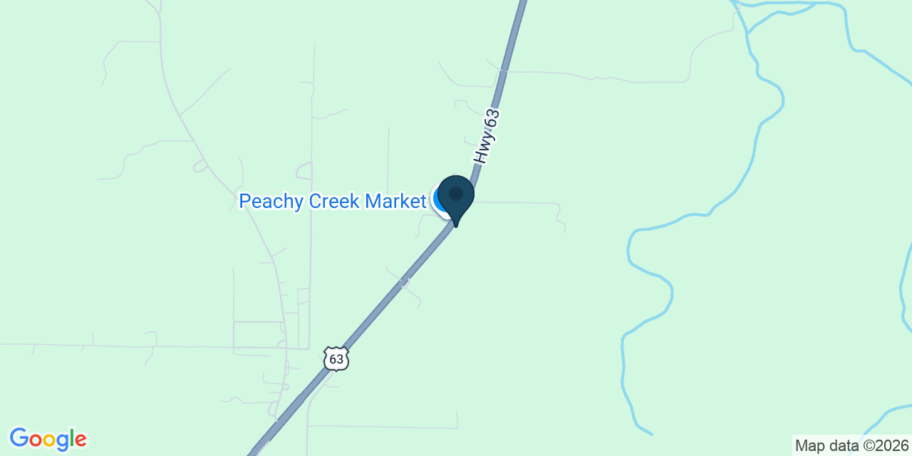 Map showing Dixon, Texas County, MO