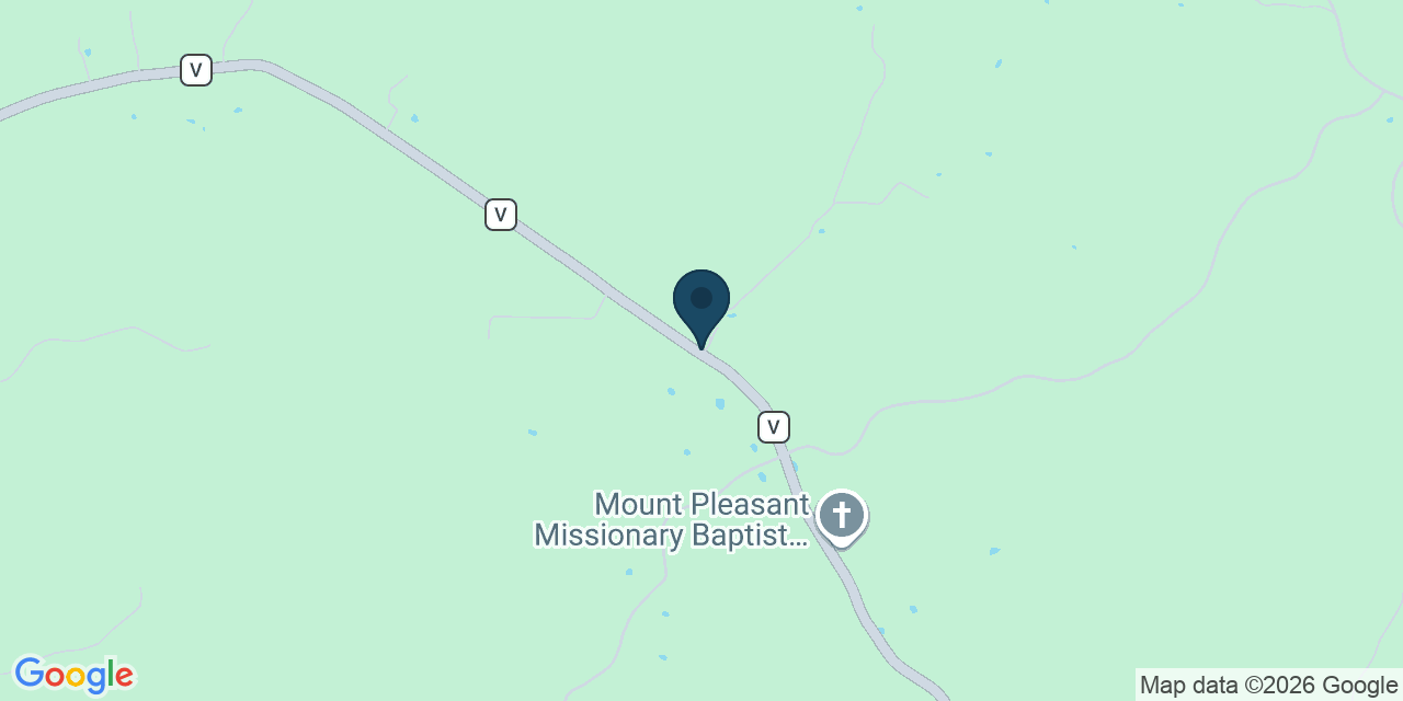 Map showing Piedmont, Wayne County, MO