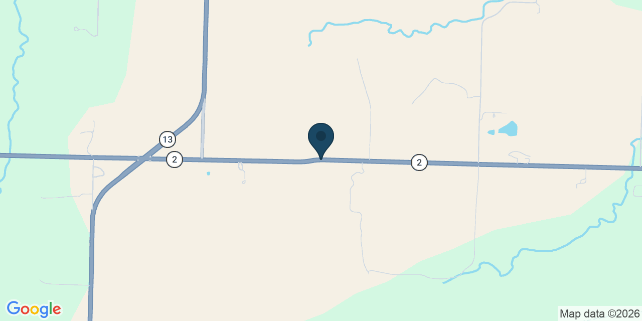 Map showing Johnson County, MO