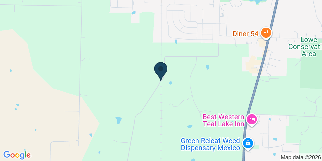 Map showing Audrain County, MO
