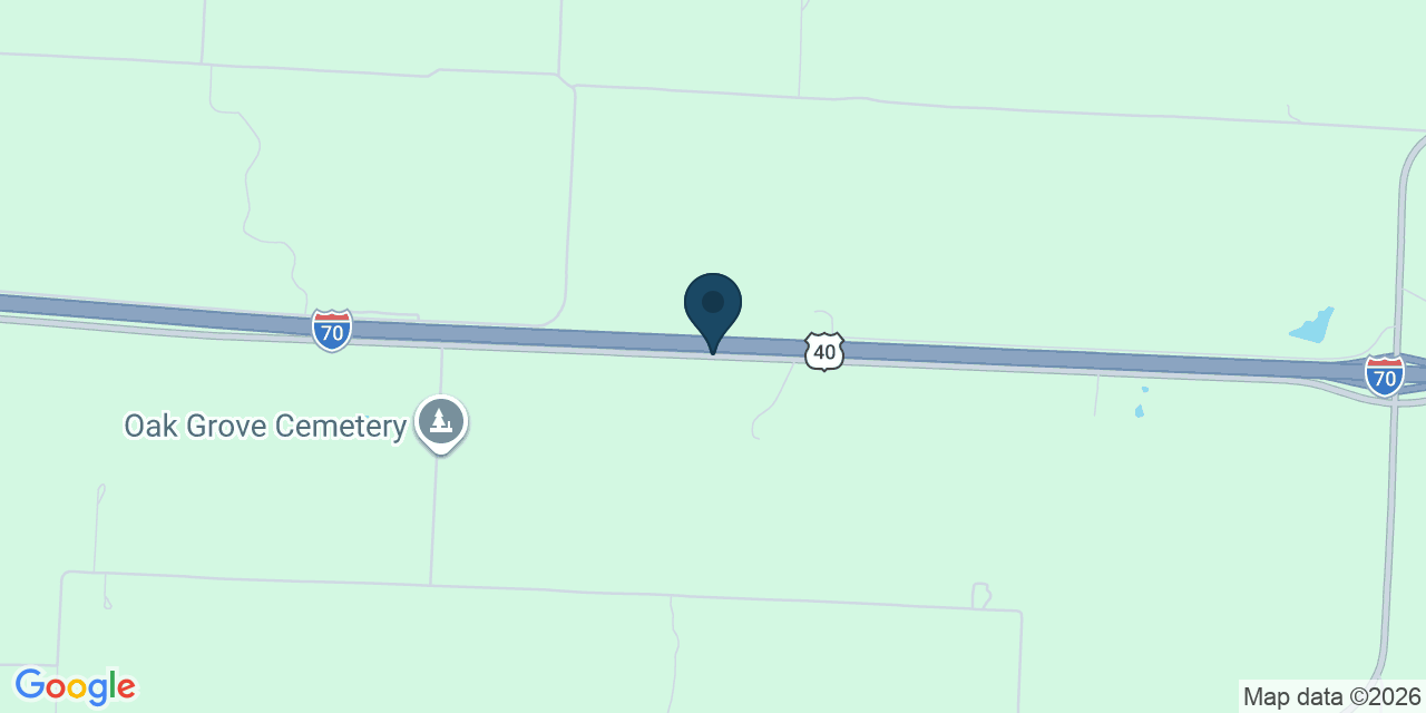 Map showing Saline County, MO