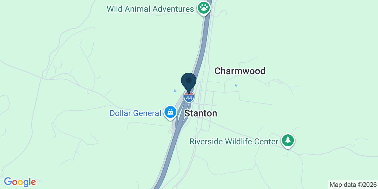 Map showing Franklin County, MO