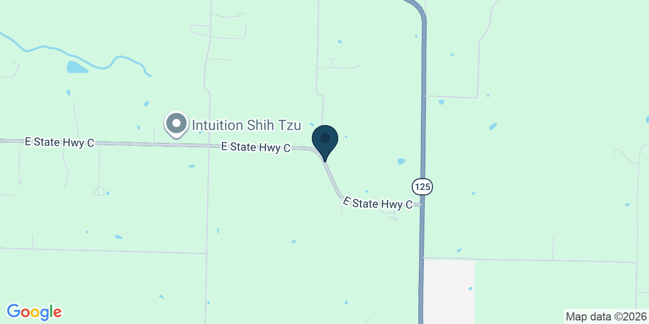 Map showing Strafford, Greene County, MO