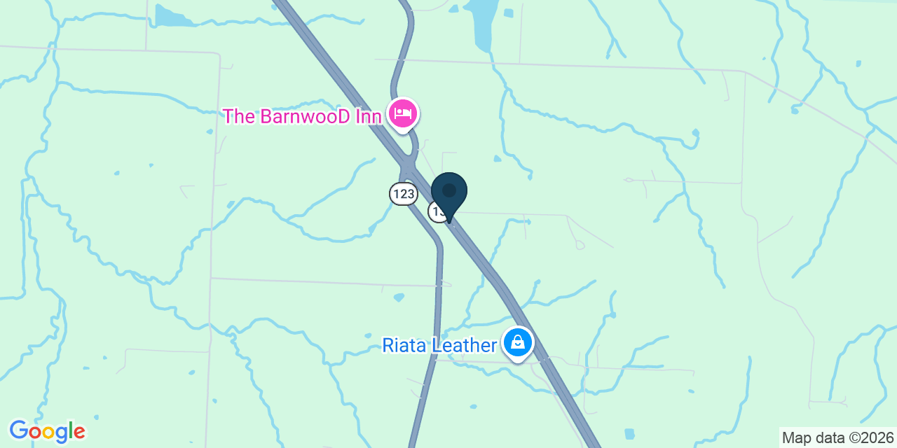 Map showing Humansville, Polk County, MO