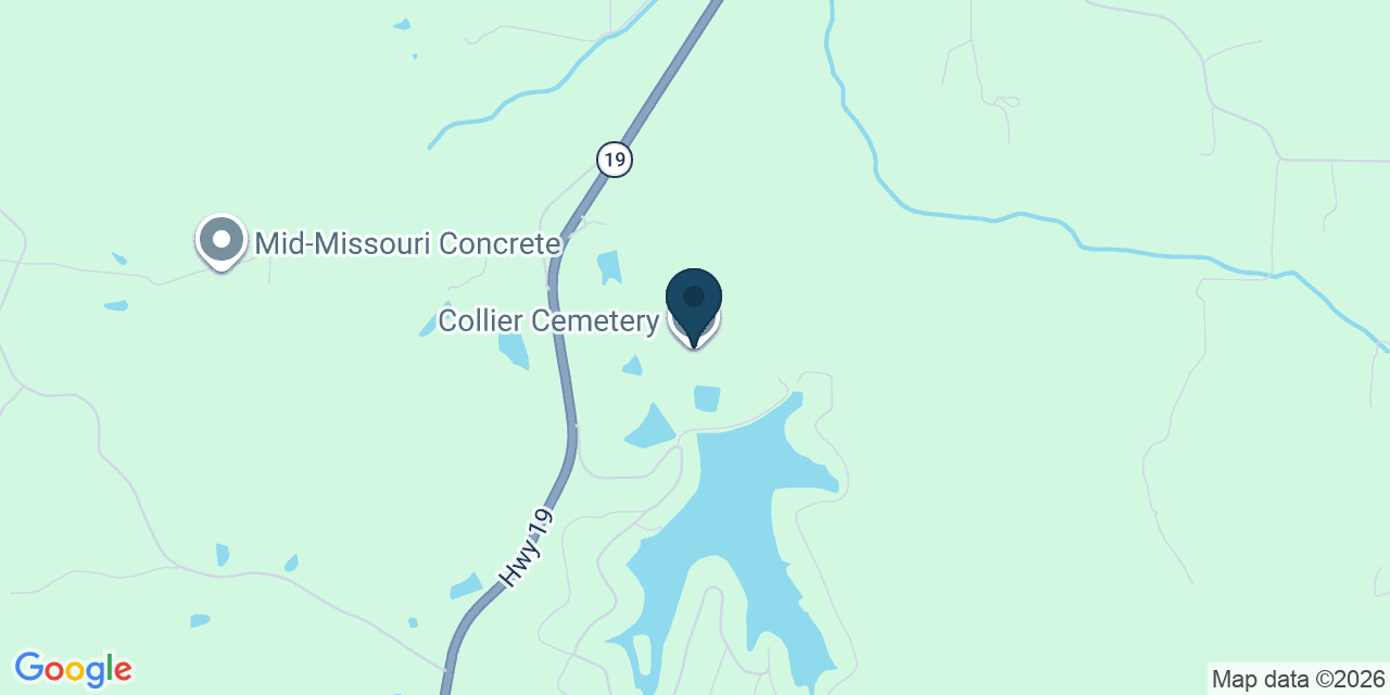 Map showing Gasconade County, MO