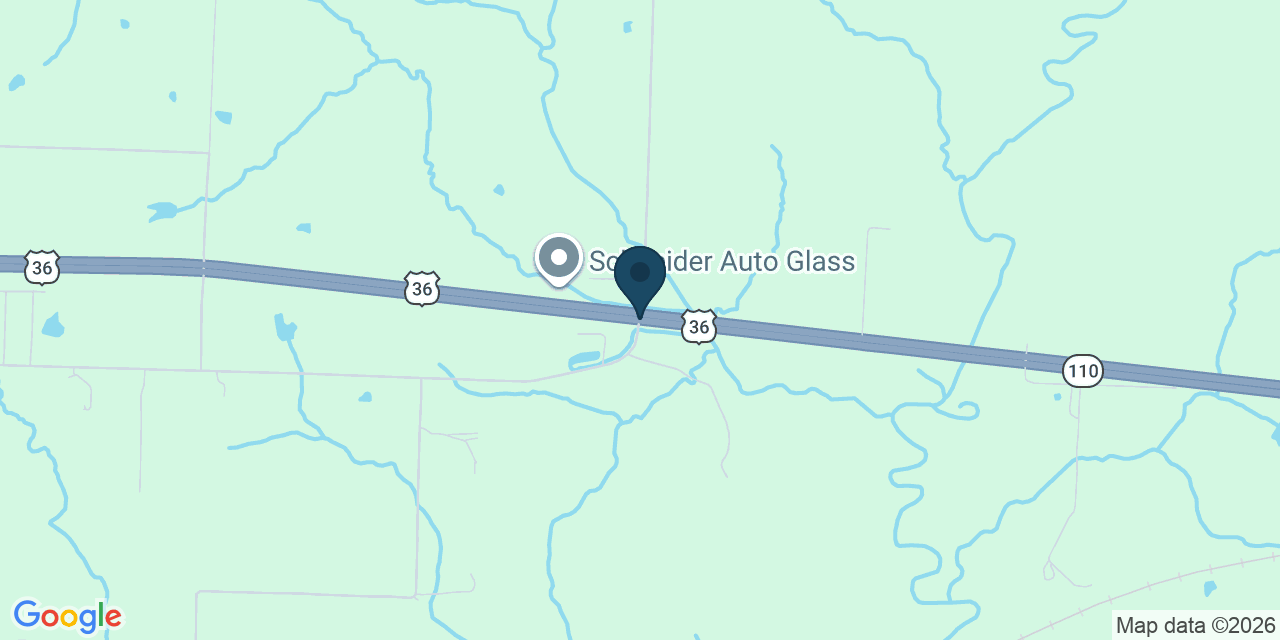 Map showing Macon, Macon County, MO