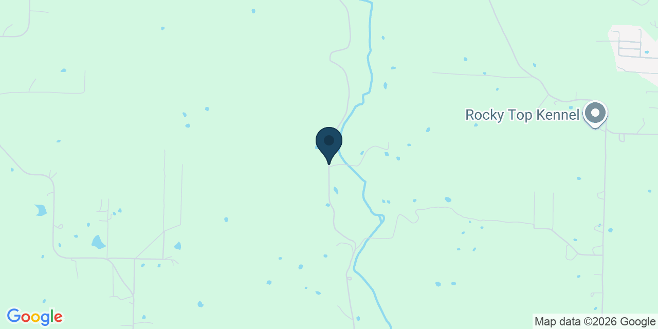 Map showing Pulaski County, MO