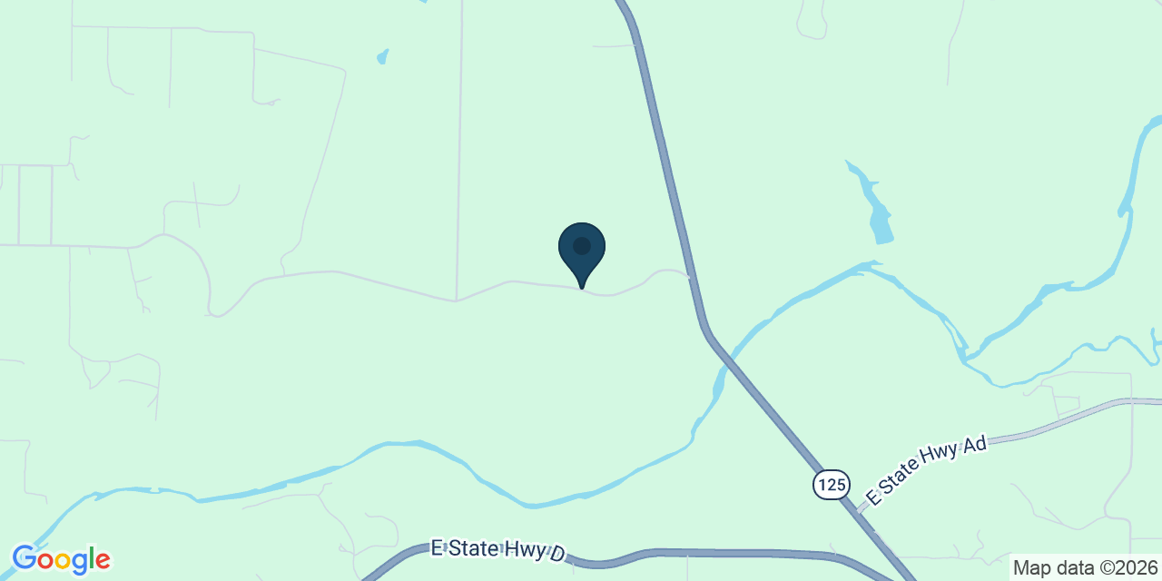 Map showing Springfield, Greene County, MO