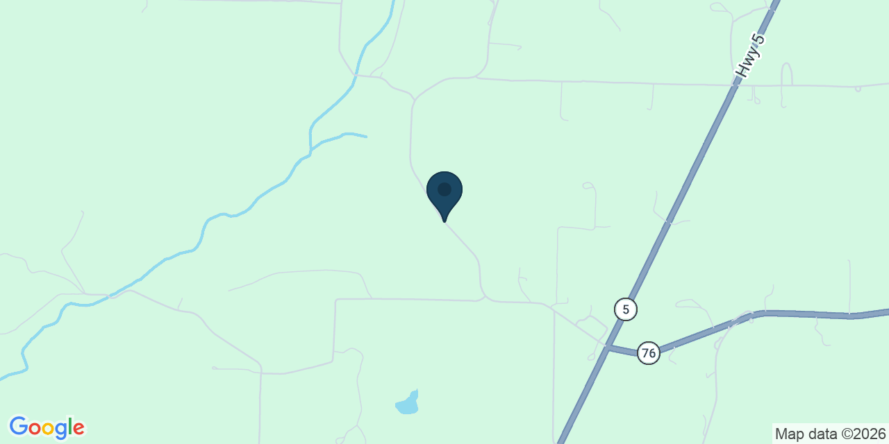 Map showing Ava, Douglas County, MO