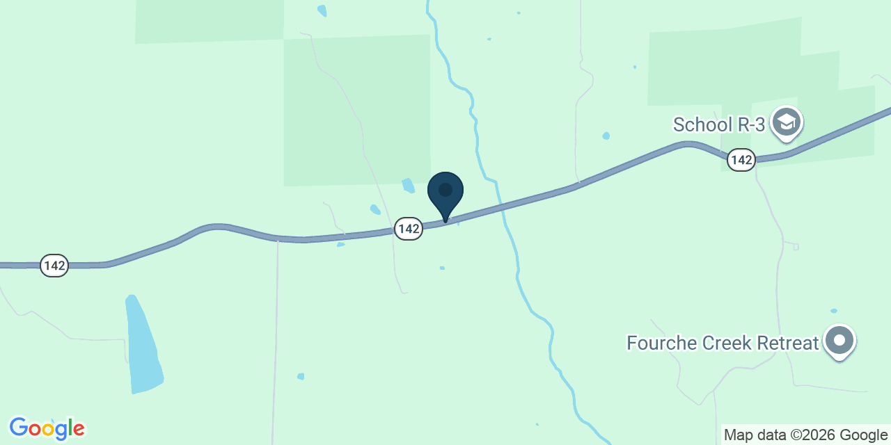 Map showing Gatewood, Ripley County, MO