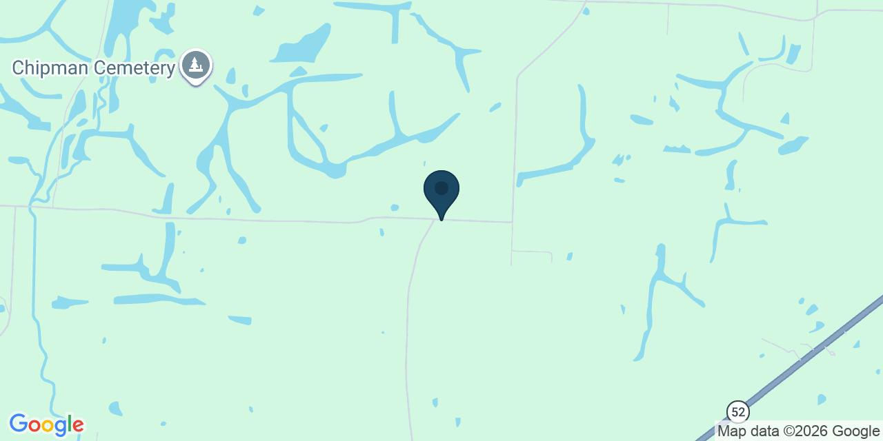 Map showing Henry County, MO
