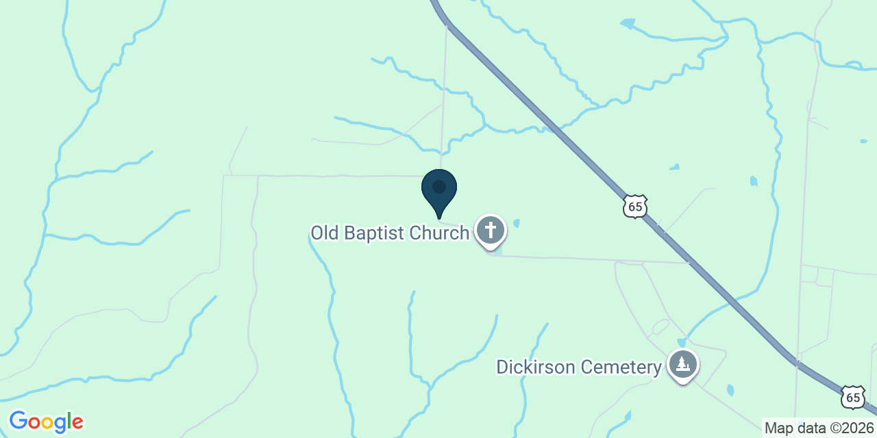 Map showing Cross Timbers, Hickory County, MO
