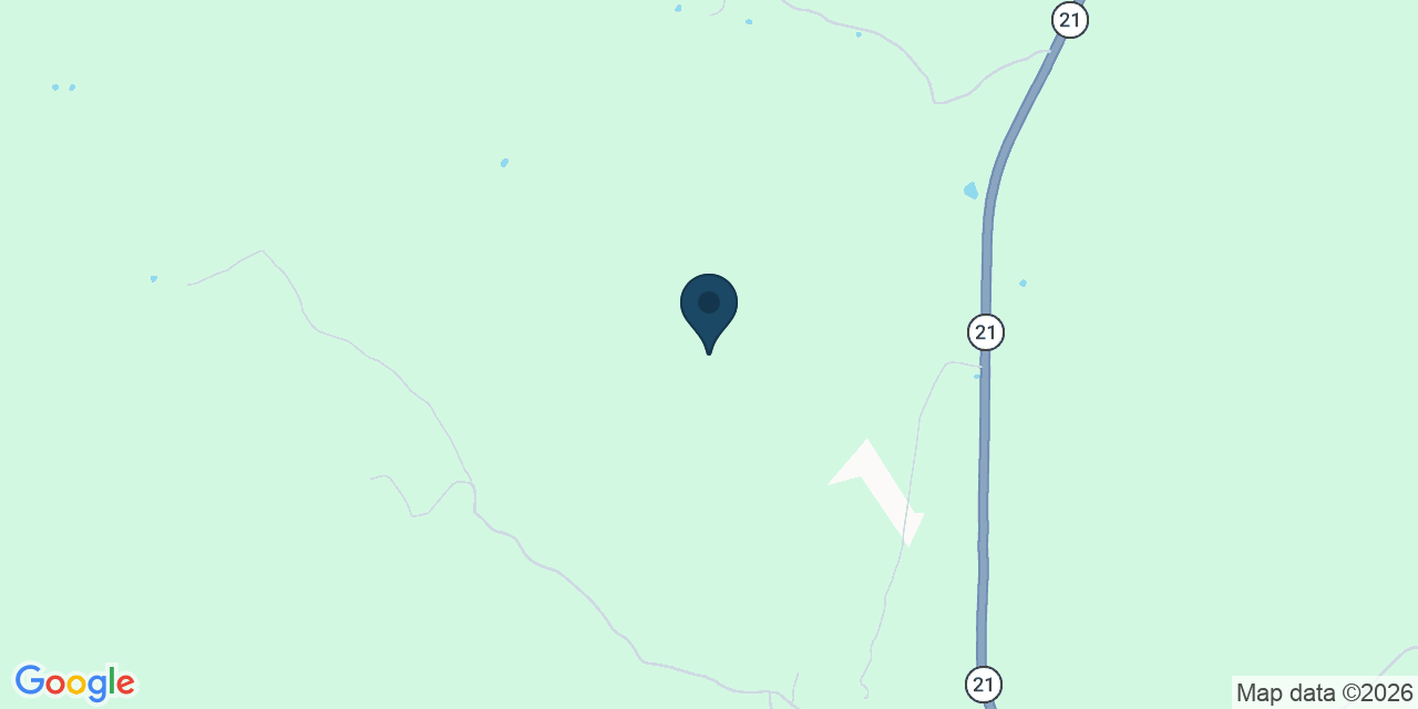Map showing Bunker, Reynolds County, MO