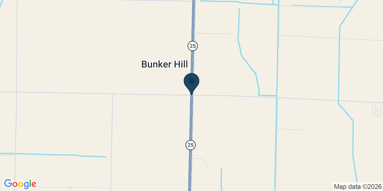 Map showing Dexter, Stoddard County, MO