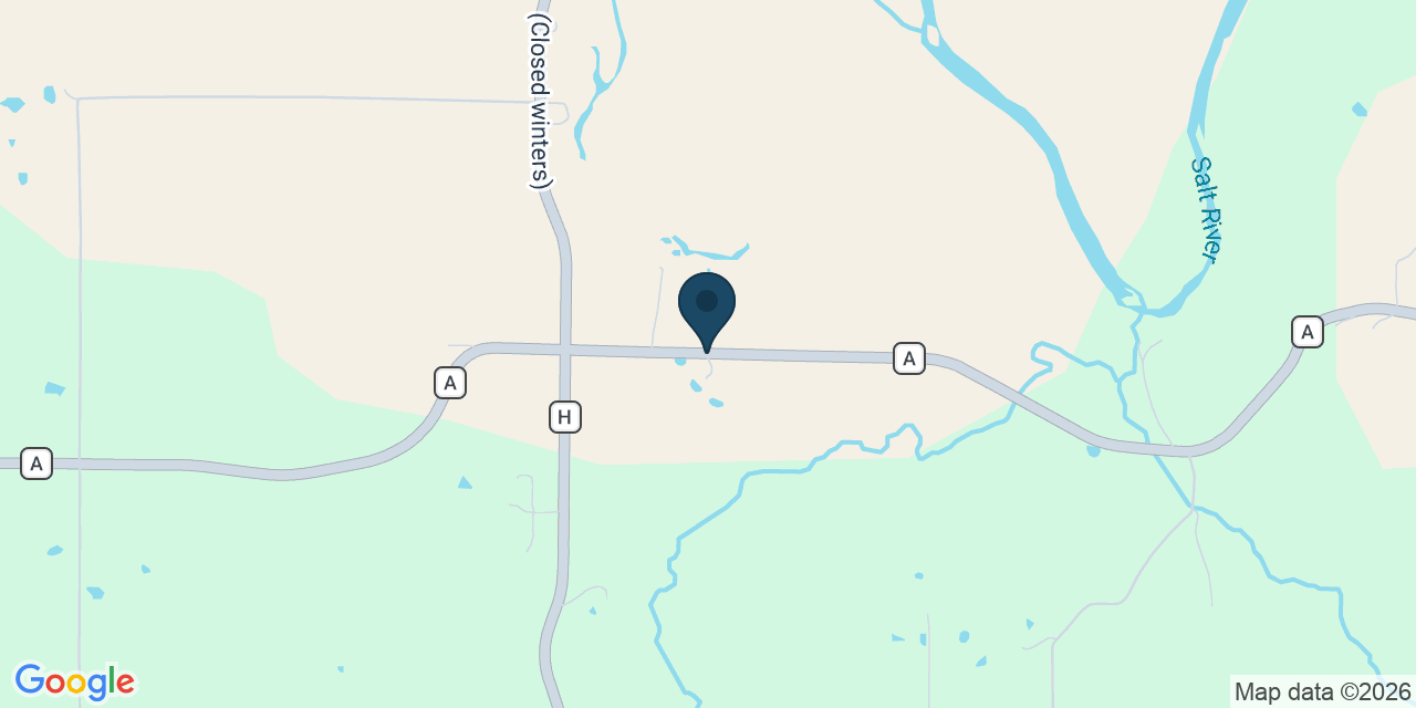 Map showing New London, Ralls County, MO