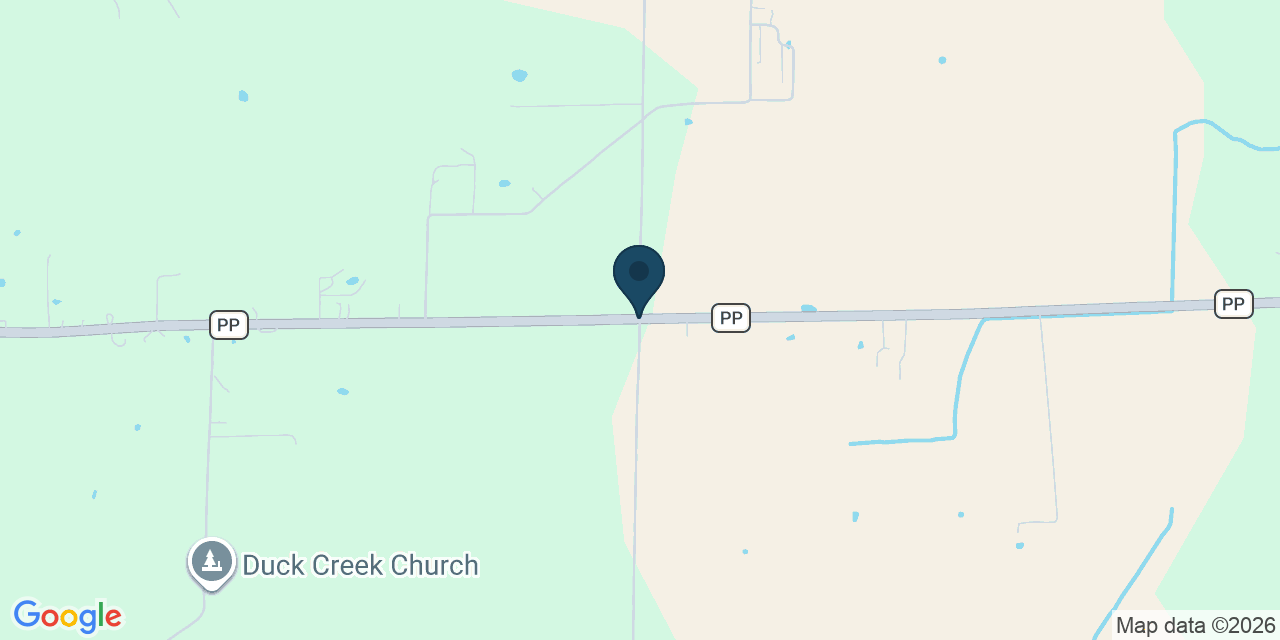 Map showing Puxico, Stoddard County, MO