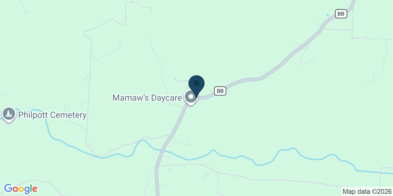 Map showing Seymour, Webster County, MO