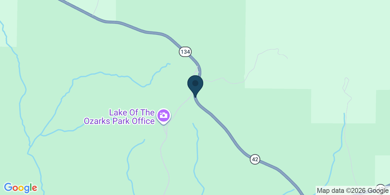 Map showing Miller County, MO