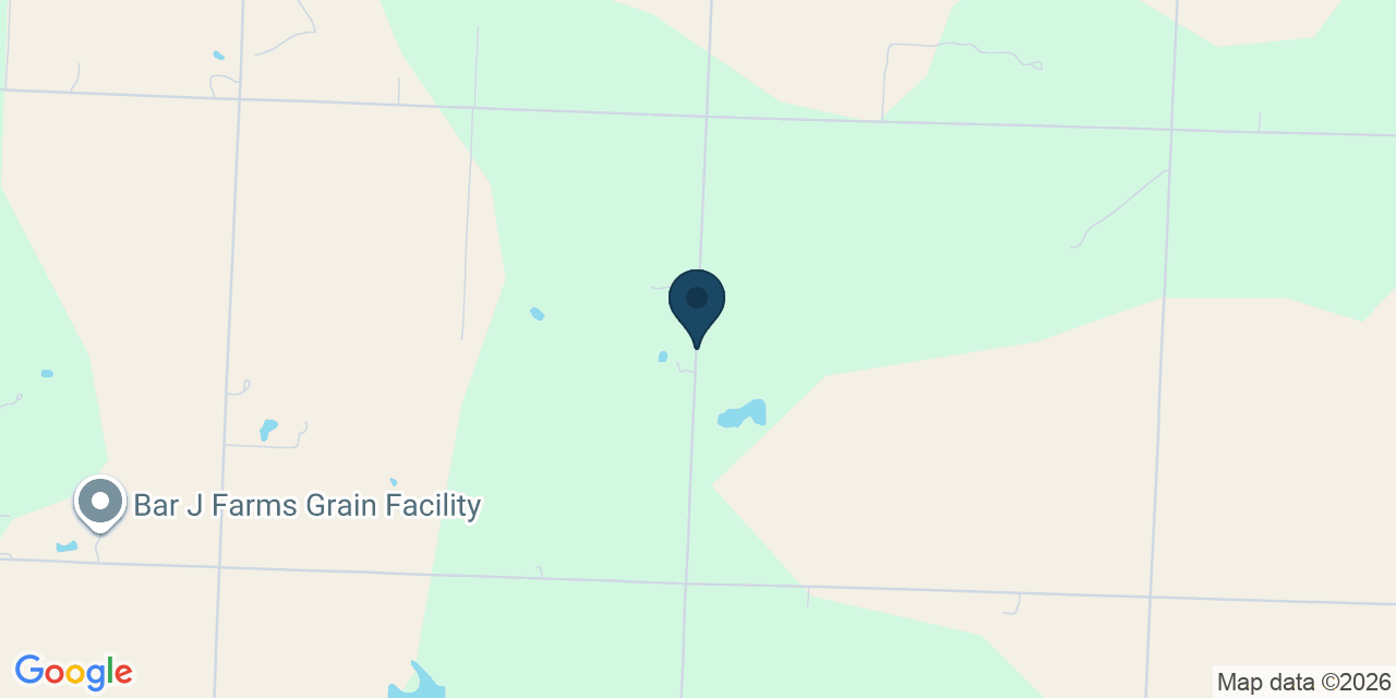 Map showing Deerfield, Vernon County, MO