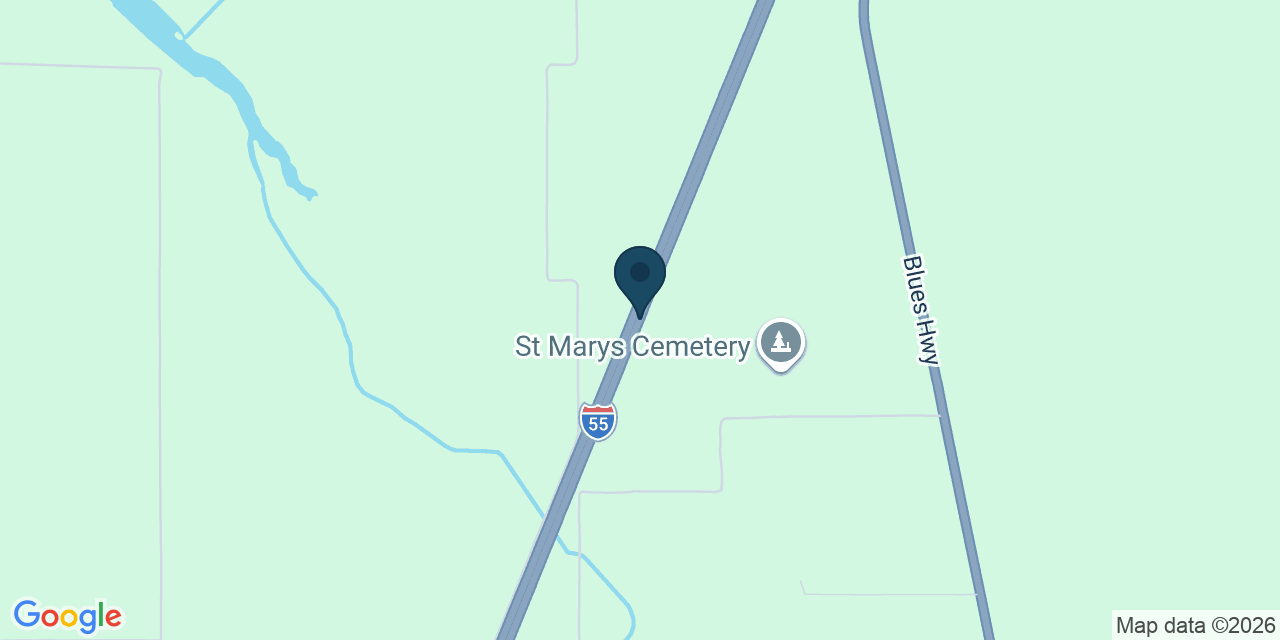 Map showing New Madrid County, MO