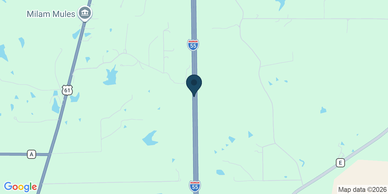 Map showing Scott County, MO
