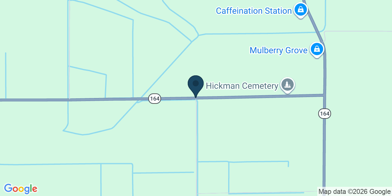 Map showing Steele, Pemiscot County, MO