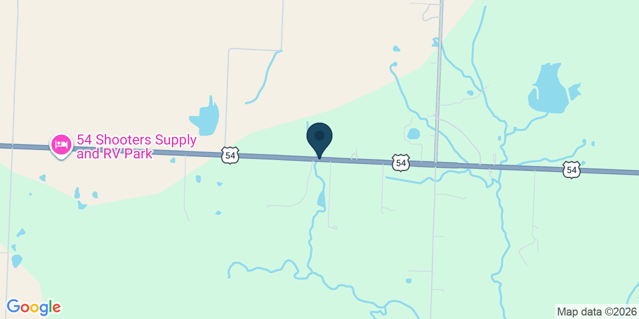 Map showing Walker, Vernon County, MO