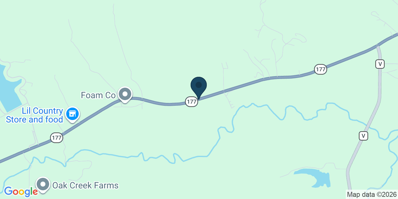 Map showing Fruitland, Cape Girardeau County, MO