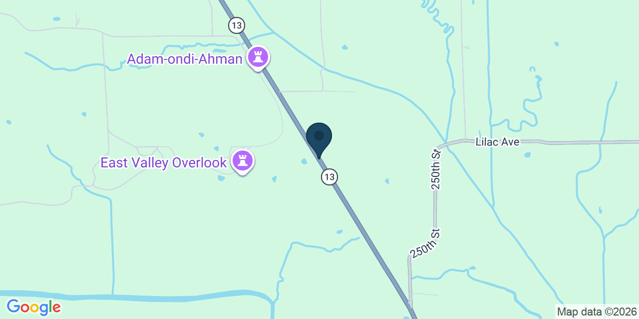 Map showing Hamilton, Daviess County, MO