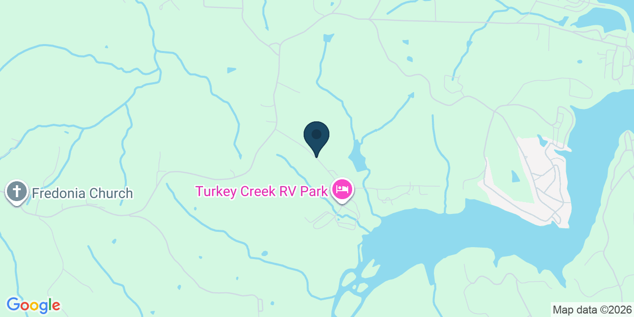 Map showing Benton County, MO
