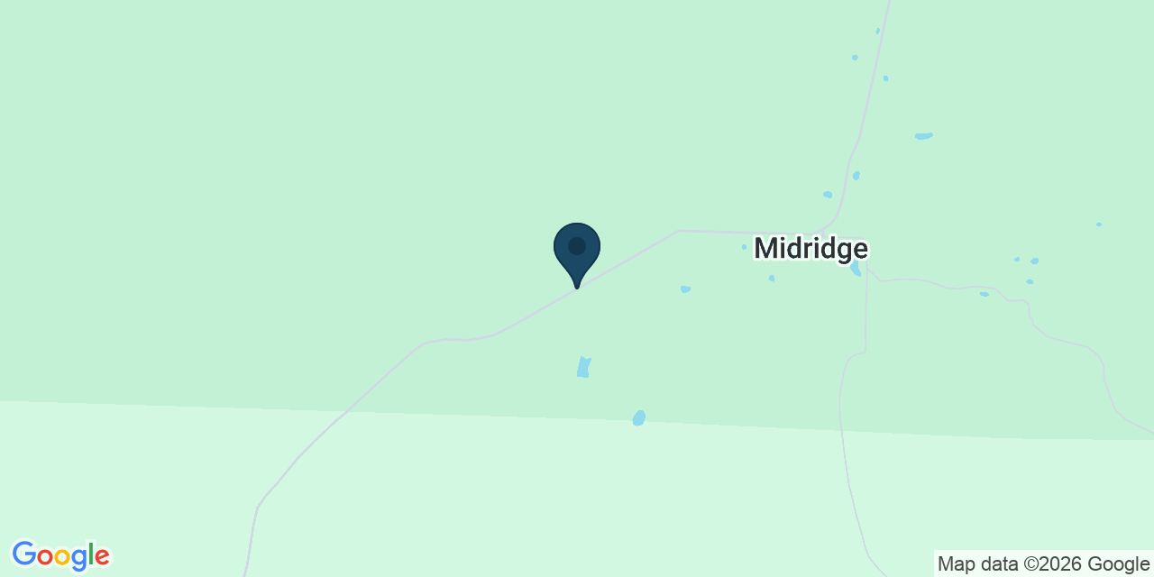 Map showing Bunker, Shannon County, MO
