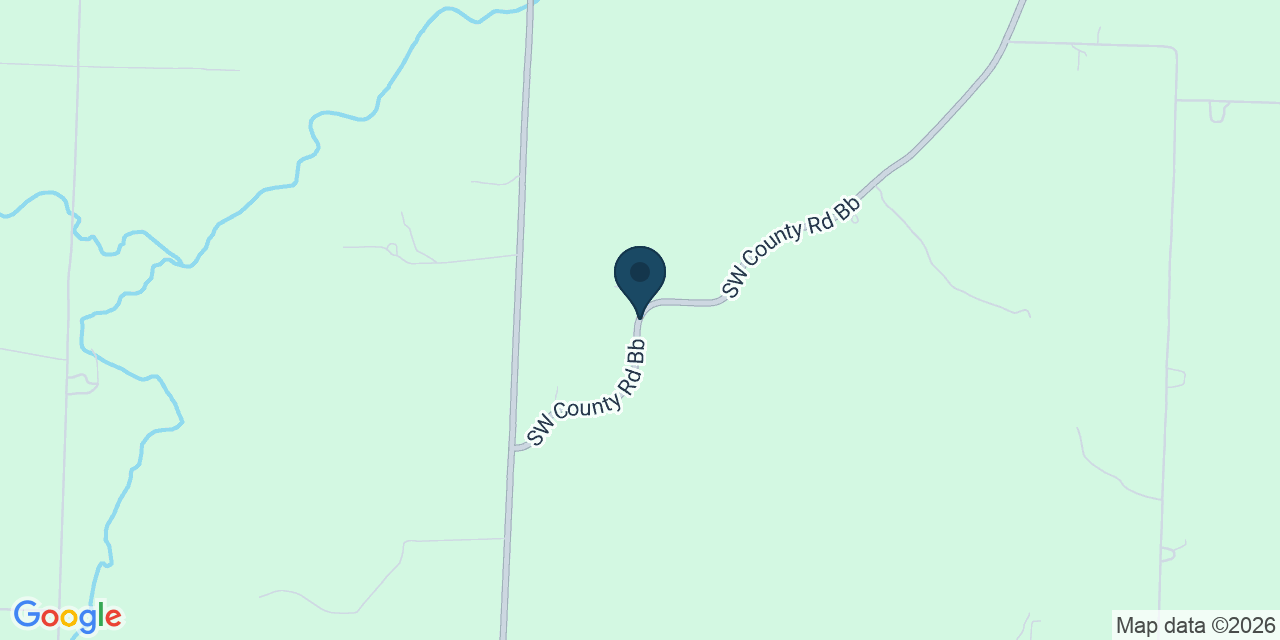 Map showing Johnson County, MO