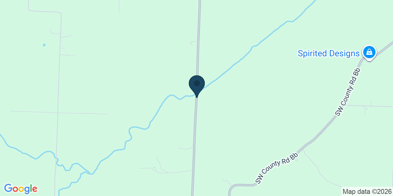 Map showing Johnson County, MO