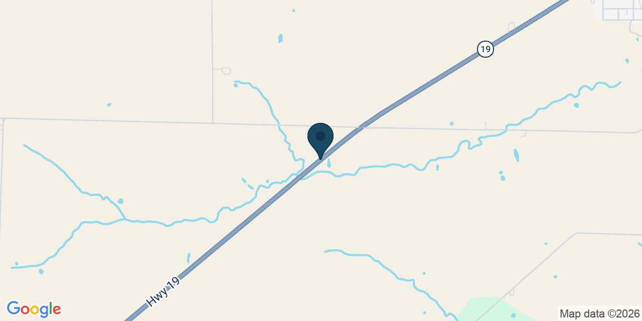 Map showing Ralls County, MO