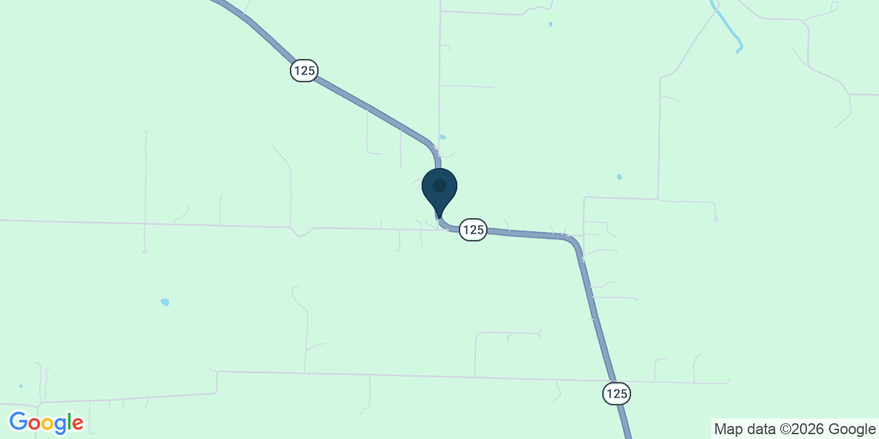 Map showing Sparta, Christian County, MO