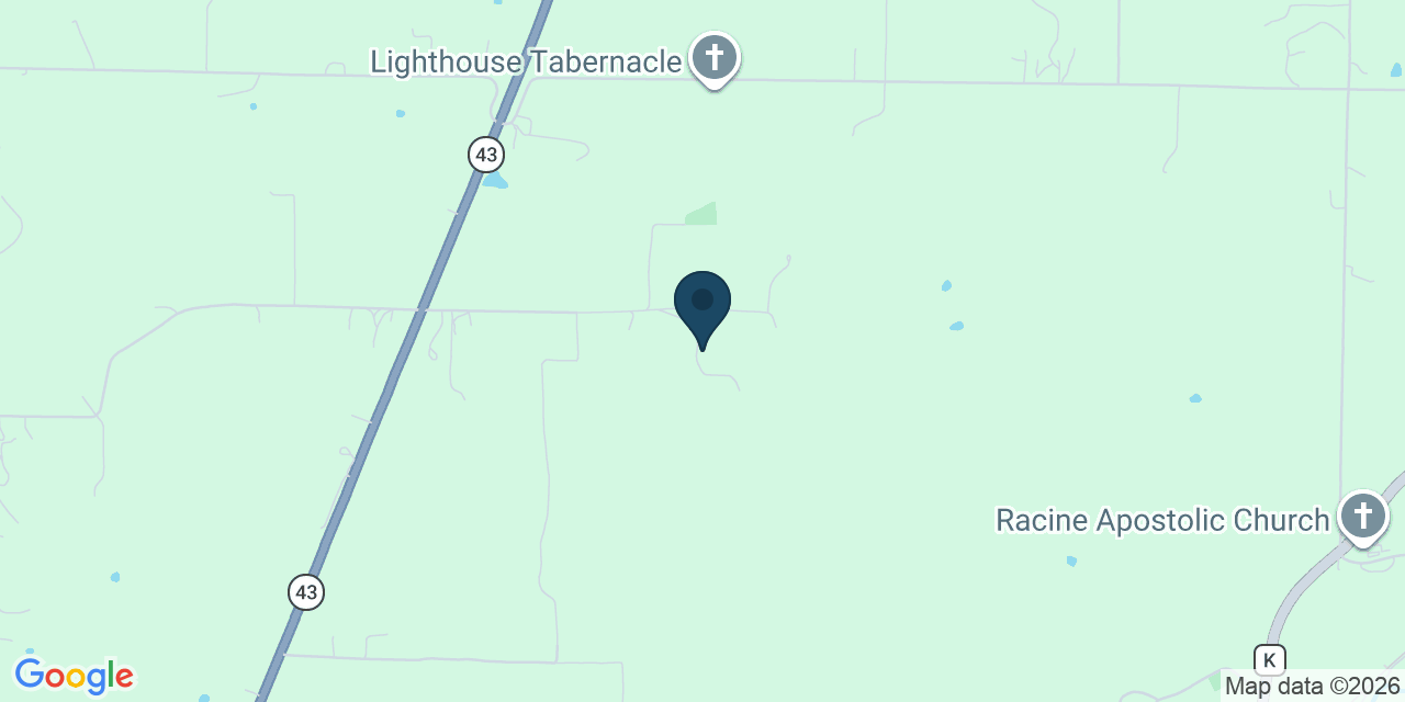 Map showing Crane, Stone County, MO